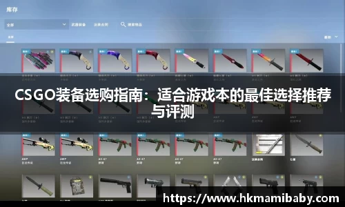 CSGO装备选购指南：适合游戏本的最佳选择推荐与评测
